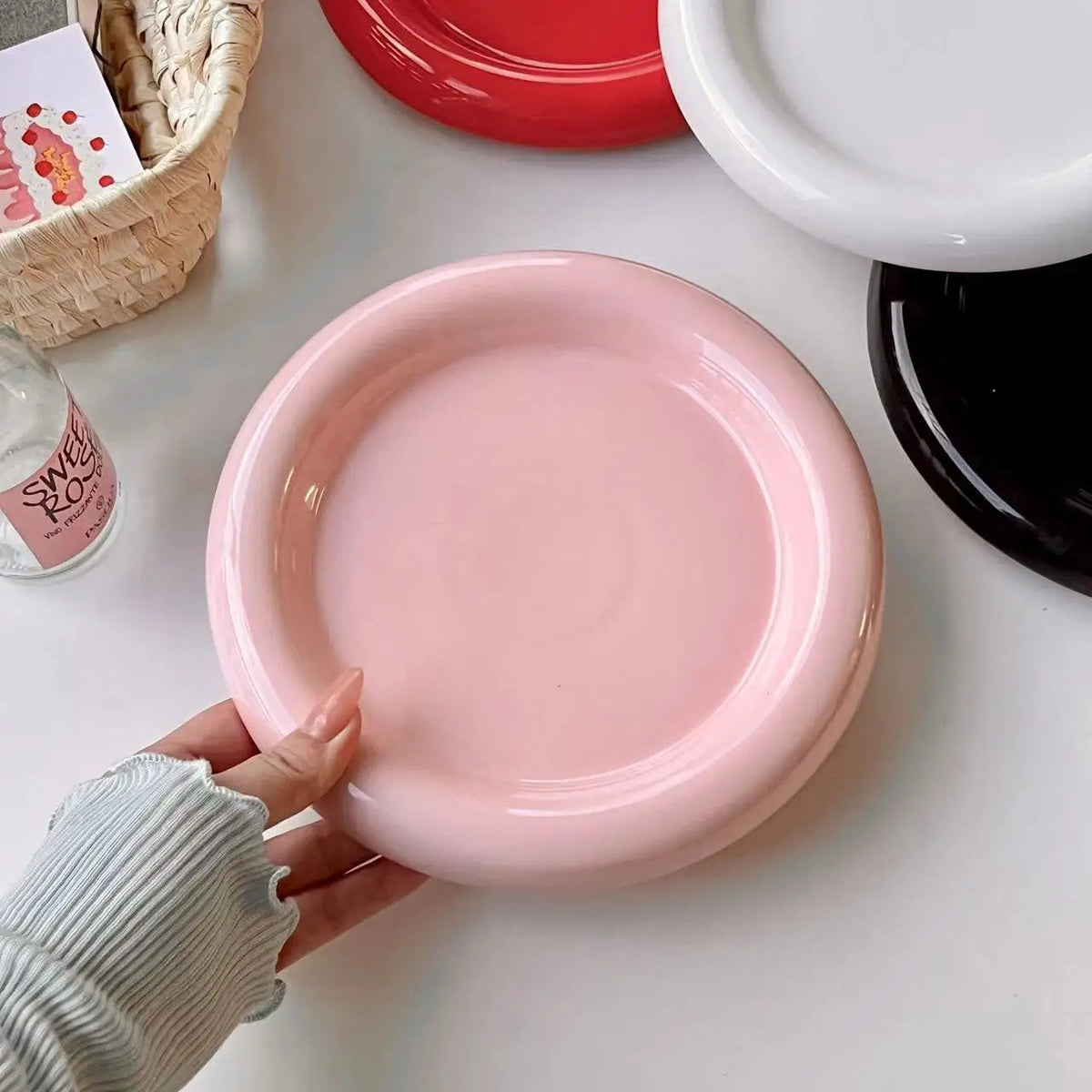 NordicChef Round Ceramic Plate