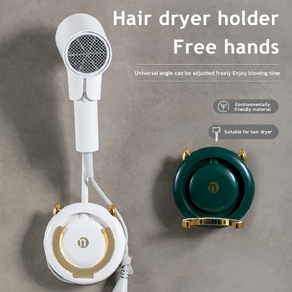 Hair dryer holder