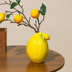 Lemon Ceramic Vase