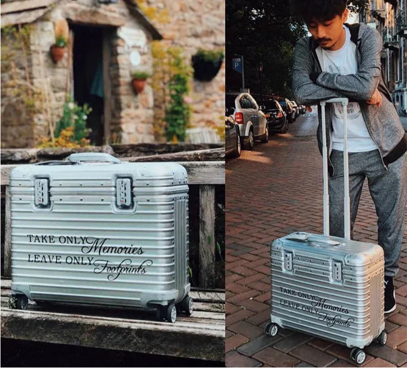 Aluminium-Magnesium Hardcase Suitcase – Monaco