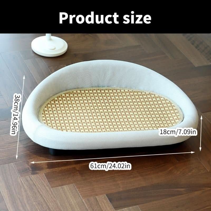 Stylish Cat Bed with Scratching Area & Cuddly Pillow