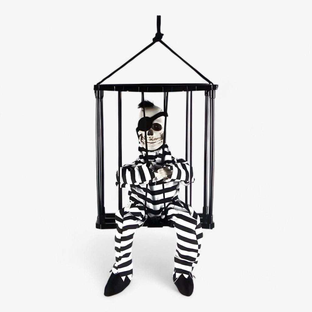 Alice | Creepy Animatronic Prisoner Skeleton