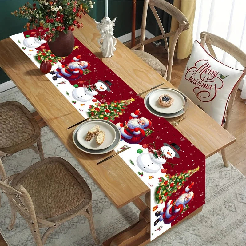 Christmas Table Runner Festivia | 180×35 cm | Elegant & Festive | Table Decoration for Christmas & New Year 2025/2026