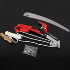 Telescopic Tree Pruner with SK5 Steel Blade and Double Pulley