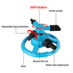 RainTiva Sprinkler | 360° Rotation | Water-saving & Durable | For Garden & Lawn Care