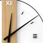 SilentOak – Minimalist Wooden Wall Clock with Silent Movement
