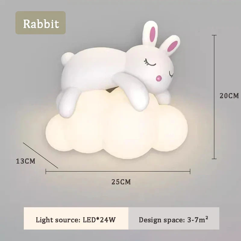 PandaGlow Lamp - Cute LED Wall Light for Children