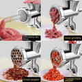 Meat Grinder Kraftivo | Manual | Aluminum Alloy | For Ground Meat, Sausages & Dough