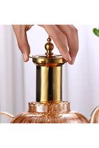 Heat-resistant glass jug
