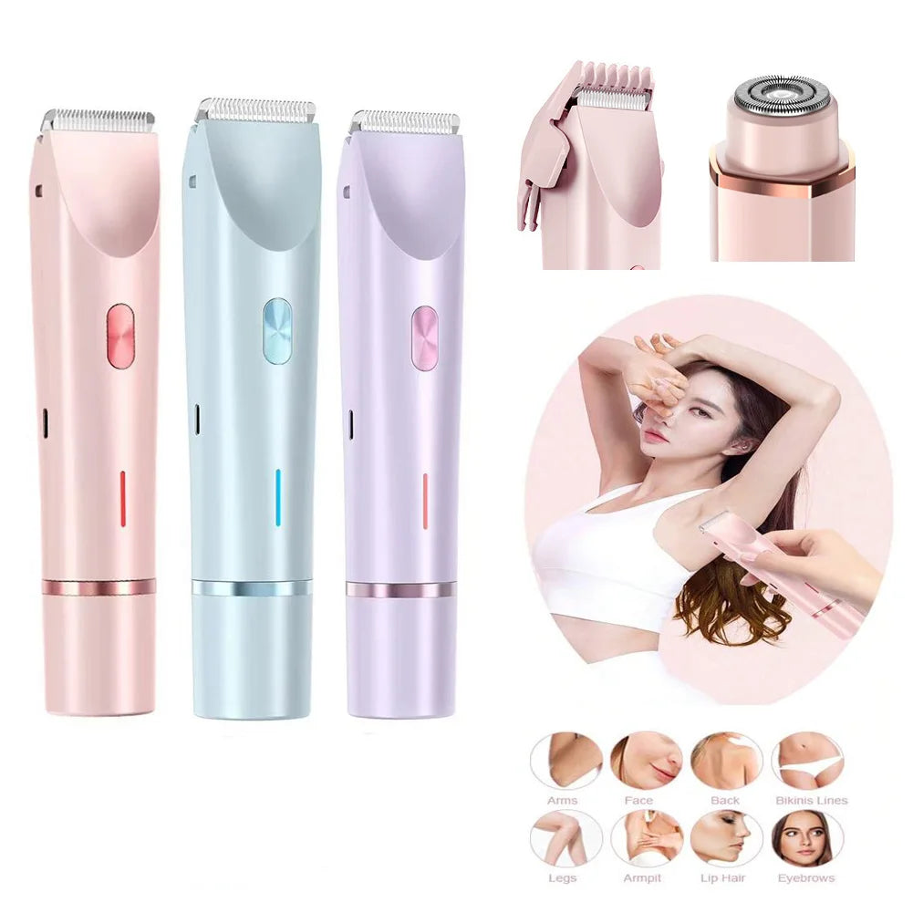 Dual Head Rechargeable Electric Hair Trimmer