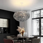 Scandinavian Feathers Pendant Lamp with Modern LED