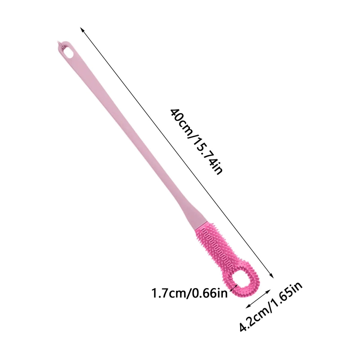 Soft Silicone Foot Spa Long Cleaning Brush