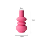 Vivid Pink Ceramic Vase