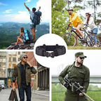 Tactical Quick Release Nylon Belt with Metal Buckle for Outdoor Sports