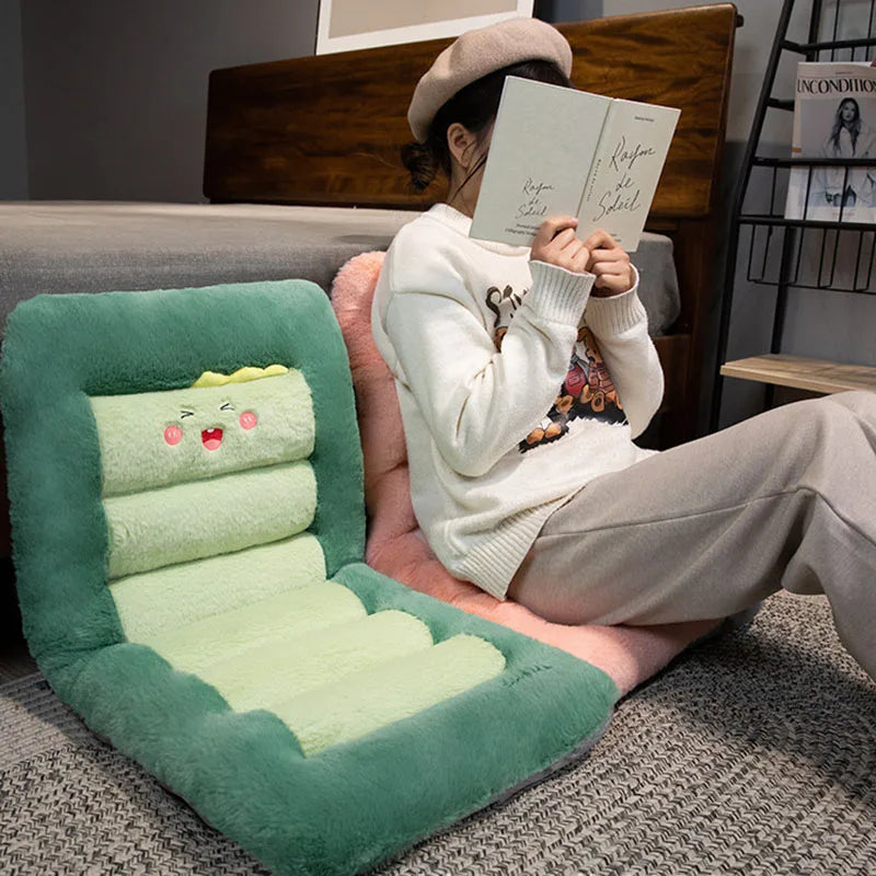 Plush Nest Back Cushion Seat Support Pad