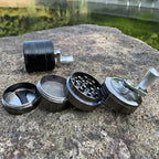 Nut and Hard Spice Mill - Hand tool for grinding nutmeg, ginger, rock salt, and peppercorns