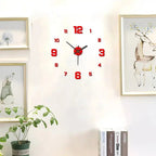 Creative frameless wall clock