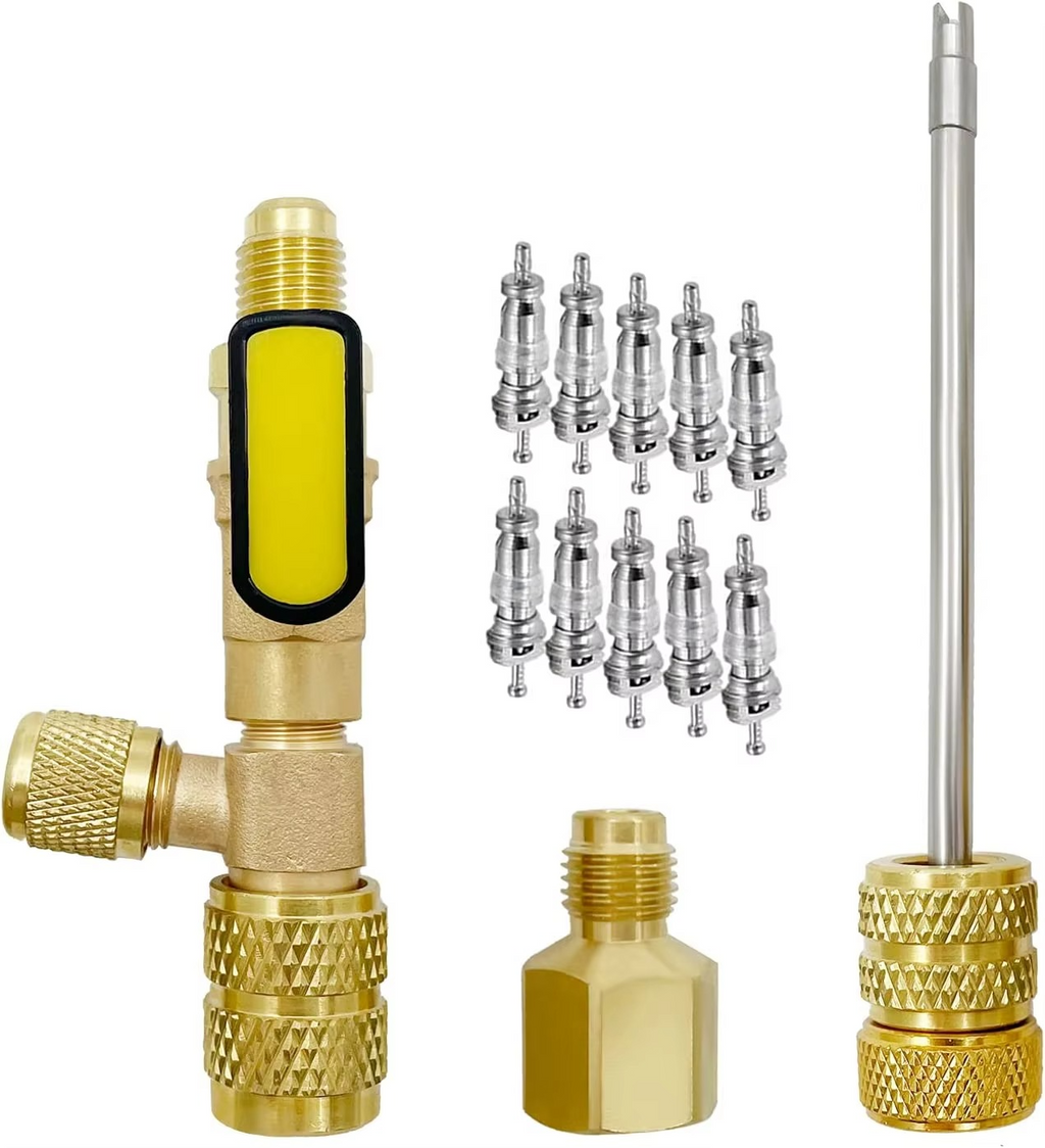 Dual-Size HVAC Valve Core Remover & Installer Tool