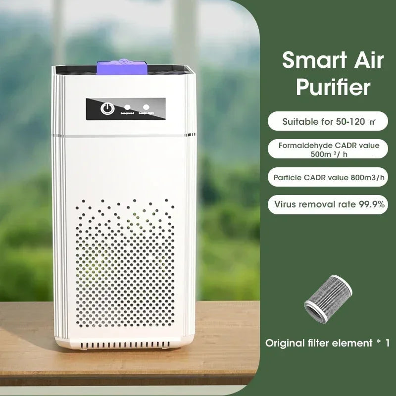 Compact air purifier with HEPA filter - BreezeMini