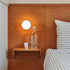 Futuristic and unique solid Plexiglass wall lamp