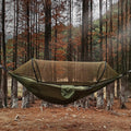OutdoorRelax Hammock with Mosquito Net and Quick Closure – 200 kg load capacity