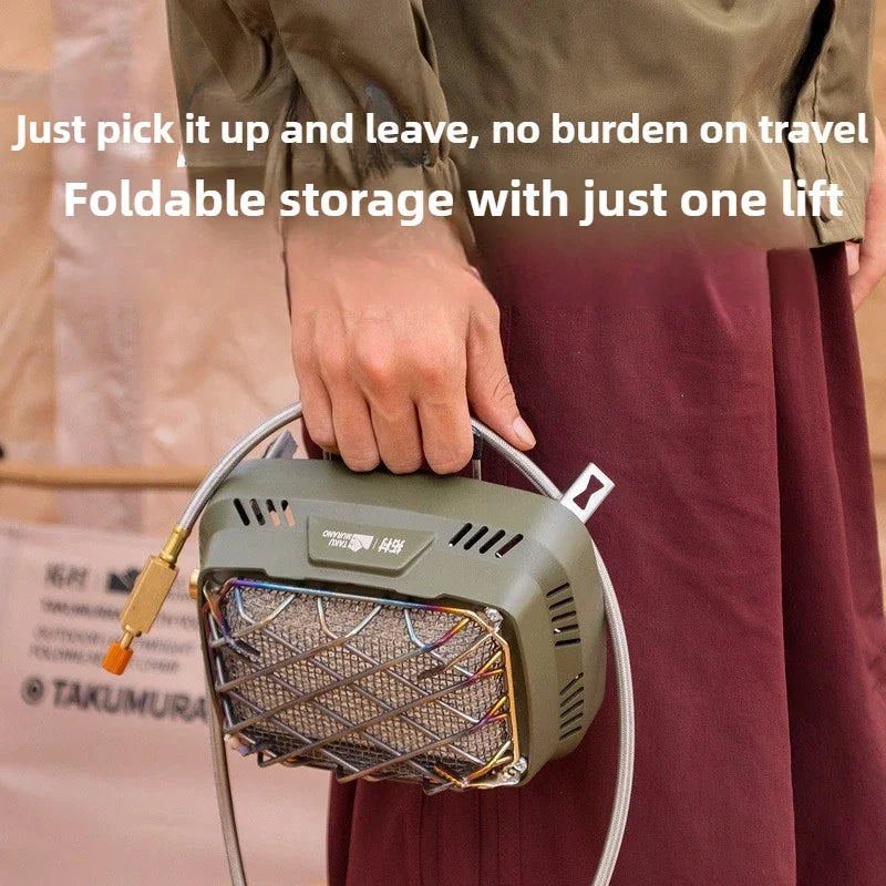 Portable Nomad Camping Stove Multi-Purpose Heater