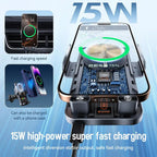 Smart Auto-Clamp Wireless Charger Car Phone Holder