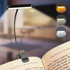 Reading lamp FlexiRead | USB rechargeable | 3 light colors & dimmable | Clip & flexible arm