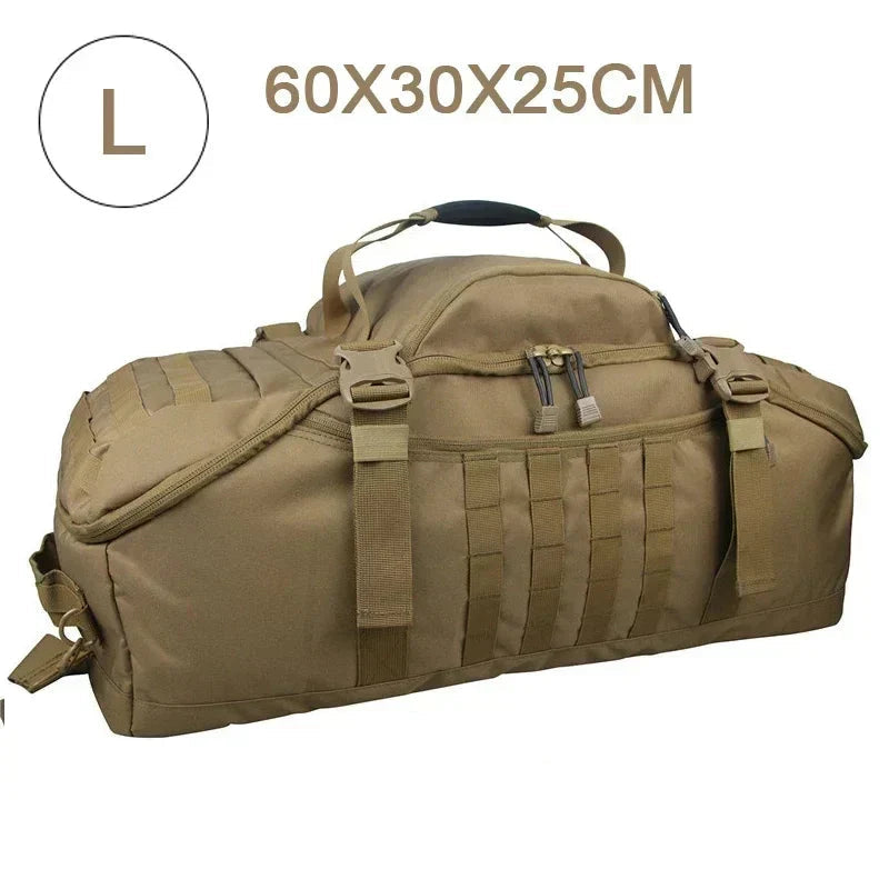 Large Tactical Travel and Backpack - TrailTrek Duffle