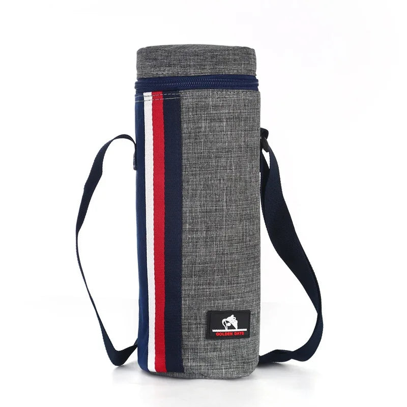 Cooltiva Insulated Bottle Bag 10×10×29 cm | Portable Cooler Bag made of Oxford Fabric | For Travel, Sports & Outdoor
