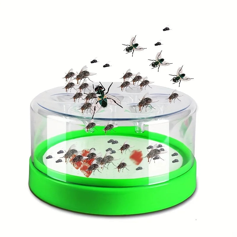 Fly Trap EcoTrap 7 | Reusable & Non-toxic | Without Electricity & Chemicals | With 7 Entrances for Effective Fly Control