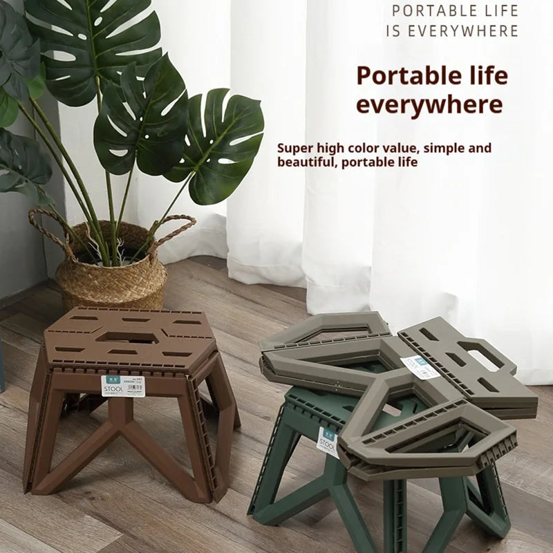 CampFold Folding Stool | Foldable Outdoor Stool | High Load Capacity | Compact & Weatherproof