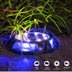 Vibrant Solar Garden Lights – Outdoor Multicolor LED Ground Lights