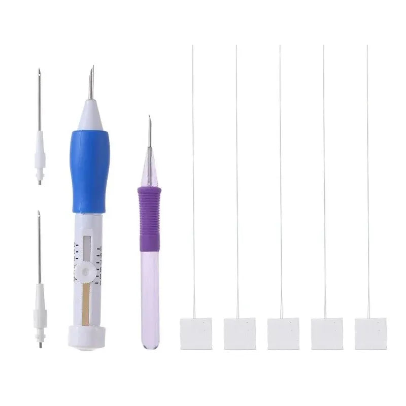 Punch Needle Embroidery Kit with 8 Accessories