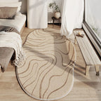 Nordic Style Decorative Area Rug for Bedroom and Living Room
