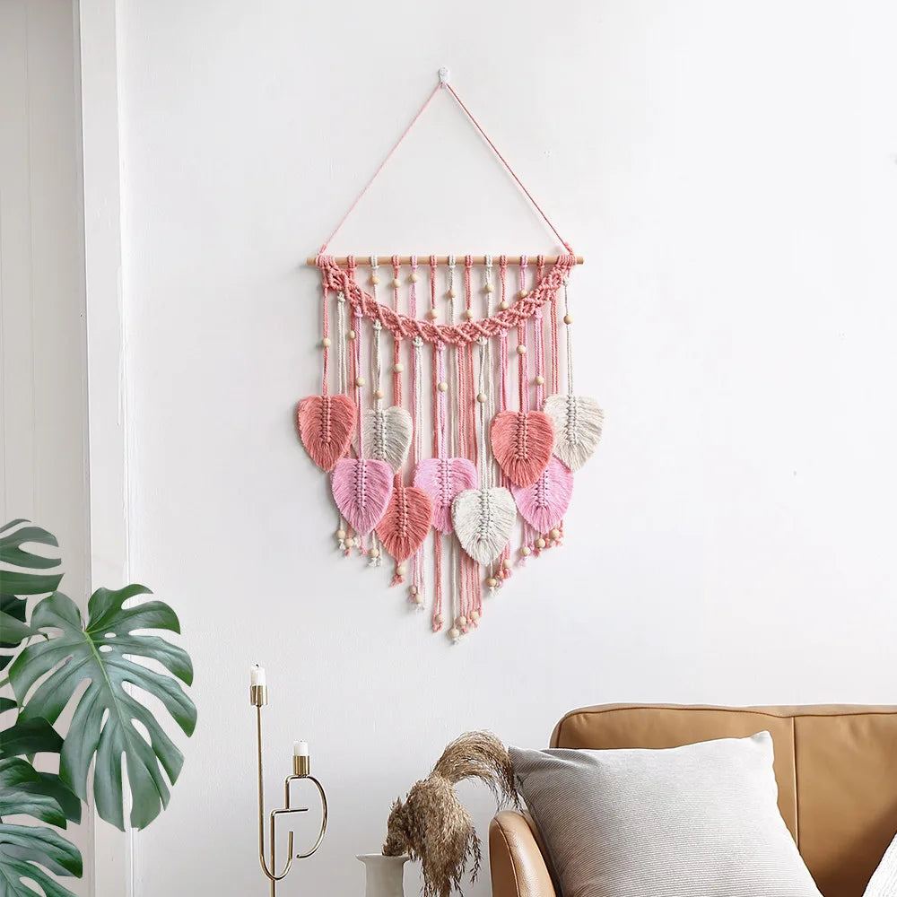 Blatt Macrame Wall Hanging