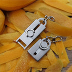 Stainless Steel Mini Vegetable Peeler Keychain