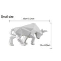 ToroArte Bull Sculpture | Nordic Design | Resin Figure Modern | 35 cm / 26 cm