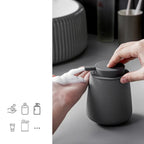 CeramiLux 300 ml Luxury Soap Dispenser made of Ceramic – for Soap, Shampoo, Conditioner or Lotion