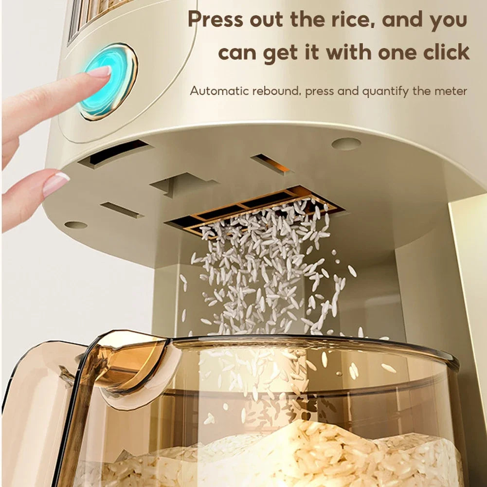 Travel & Grain Dispenser GrainGuard | 5 kg / 10 kg | Automatic & Insect Proof | Airtight & Hygienic