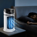 Portable Air Cooler Fan with Humidifier & Dust Filter – USB Powered Mini AC for Home & Office