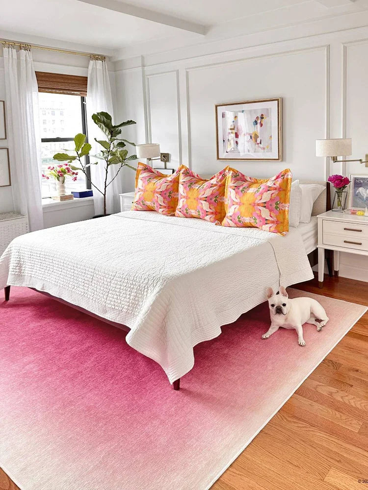Pink Gradient Rug