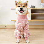 Warmer Hundepajamas for the winter fluffy and stretchable