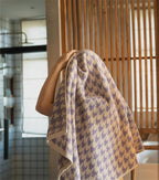 HoundLuxe Vintage Houndstooth Cotton Face Cloth