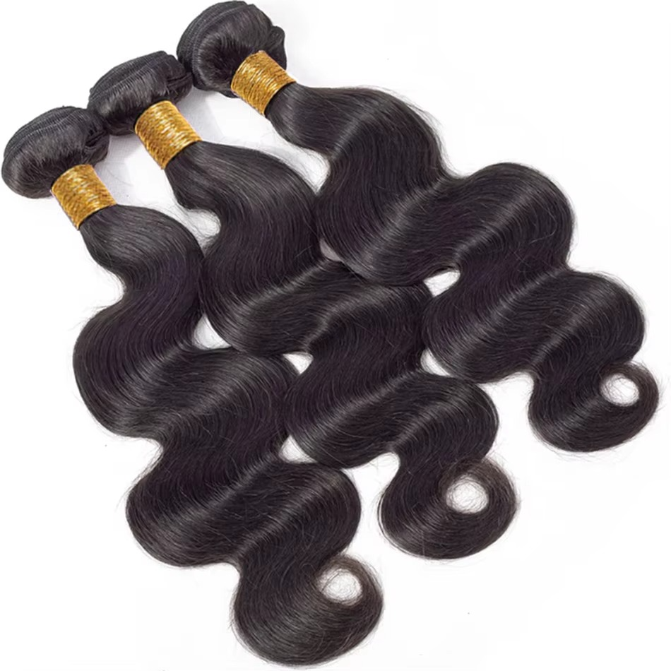 Short Peruvian Body Wave Hair Bundles 3/4 Pack Deals, 100% Unprocessed Virgin Human Hair, Loose Body Weave