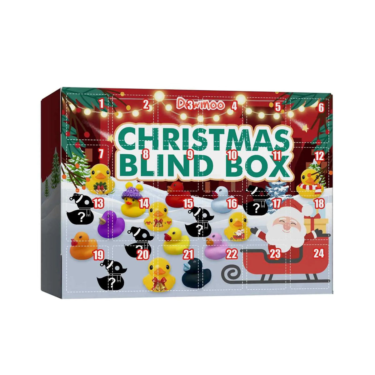 Rubber Ducks Advent Calendar 2024 - Splashmas Surprise
