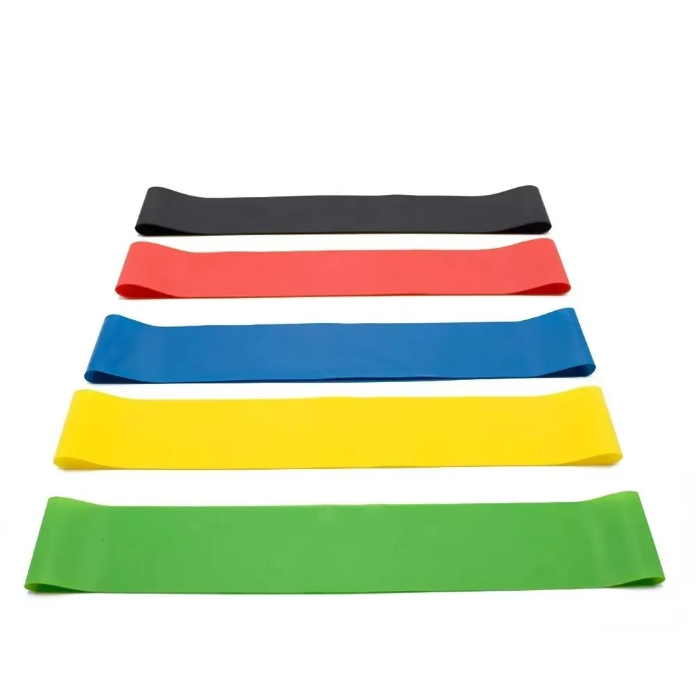 Portable Resistance Bands for Strength Training Yoga Pilates and Home Workouts
