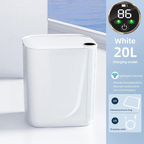 Smart Sensor Trash Can with Digital Display & Type-C Charging – CleanBin
