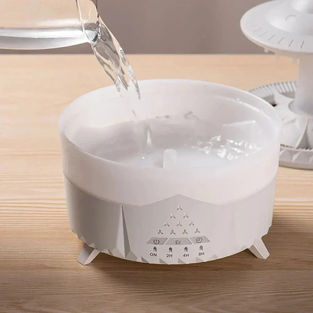 UFO Air Humidifier | Ultrasonic Aromatherapy Diffuser with Remote Control - Grosven