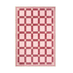 Plaid Fluffy Rug